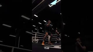 Usyk training in Mike Tyson Gym