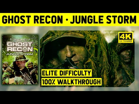 GHOST RECON: JUNGLE STORM - FULL GAME IN 4K - ELITE DIFFICULTY - PCSX2