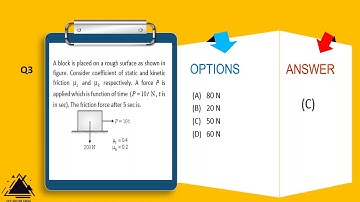 GATE 2021 | Engineering Mechanics | Practice Question Set 1 | Mechanical & Civil Branch