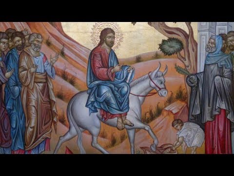 Иконография Входа Господня в Иерусалим