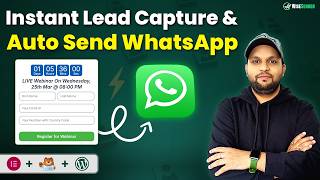 WordPress to WhatsApp Automation | Instant Lead Capture & Auto Send WhatsApp (Elementor + WPForms)