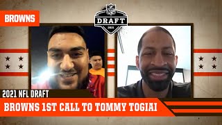 Tommy Togiai hears from Andrew Berry, Kevin Stefanski and ownership | Cleveland Browns