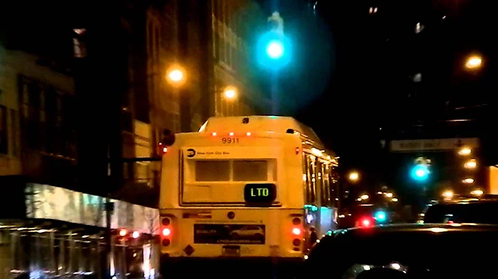 Take Off: MTA Bus Company 1999 OBI Orion 05.501 CNG #9911 on the B103 Limited