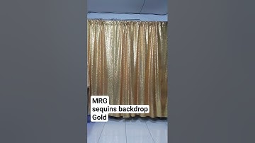 MRG Sequins backdrop gold #photobooth #backdrop #sequins #event #wedding #birthday