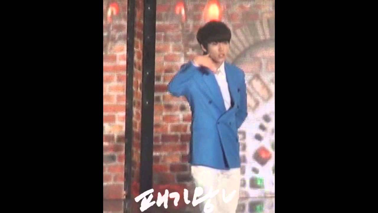  Fancam 121229 SBS Dramatic Blue WooHyun Ver 