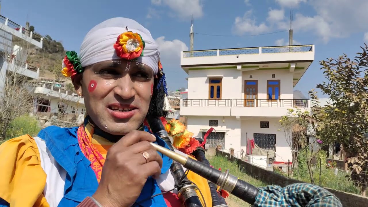 Uttarakhandi New Folk Song मसकबीन की मनमोहक  पहाड़ी धुन में न्योली छपेली 2021Diwan Saun Suresh Bhatt