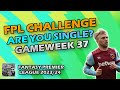 Double GW37 FPL Challenge Team | Premier League 23/24