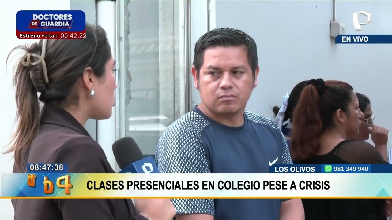 Colegios particulares priorizan clases presenciales pese a crisis energética (1/2)