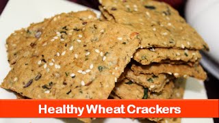 Healthy indian tea time onion wheat crackers recipes,easy low calorie
veg evening snacks.homemade biscuits recipe ideal for party or late
night snacking.easy...