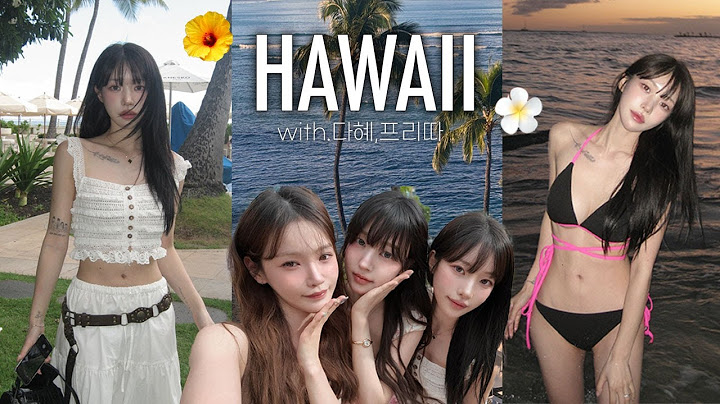 Hawaii VLOG 🌿 The three of us made travel plans at our first meeting 😱And things that happened in...