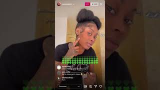 Asian da doll, Asian da brat IG Live woke up turnt