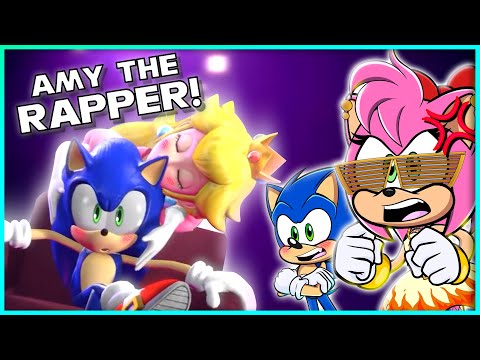 AMY THE RAPPER ! - Sonic & Amy REACT to \