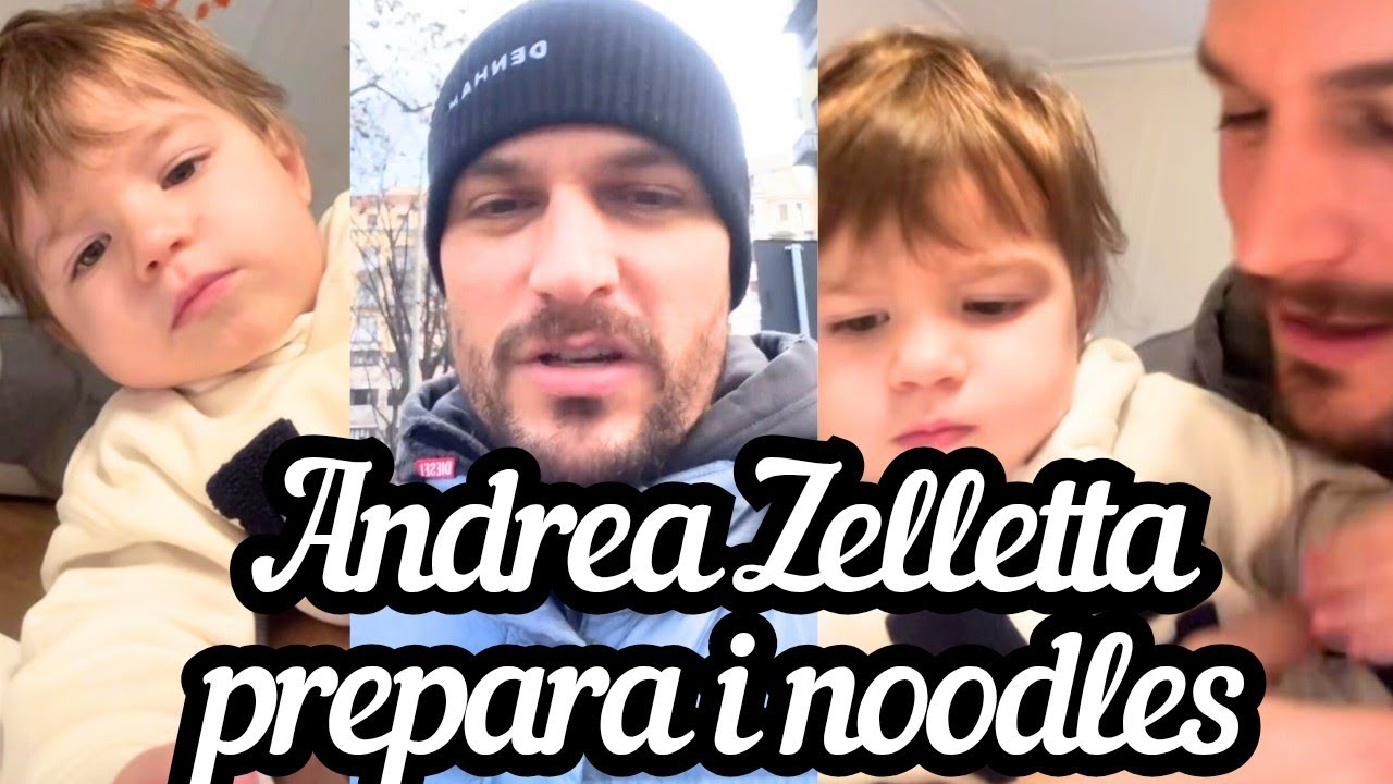 ANDREA ZELLETTA: pomeriggio con GINEVRA e spesa per fare i noodles alla famiglia ♥️