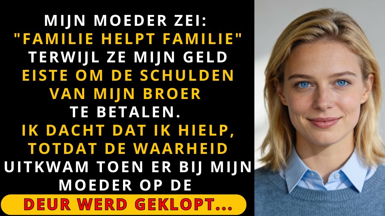 Mijn moeder eiste mijn geld om de schulden van mijn broer te betalen. Toen ontdekte ik de waarheid..