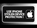 How to Use iPhone Stolen Device Protection !