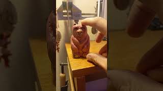 Новый Мишка из кедра готов.Материалы для творчества с https://woodmart.org/