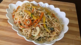 Vegetable Hakka Noodles | Veg Noodles Recipe