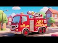 Fire Truck ABC Educational Song Nursery Rhymes Kids Songs