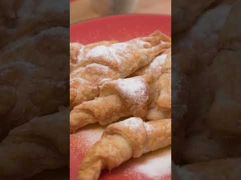 CROISSANT DE MANZANA 🥐 en Air Fryer 🔥💨 #shorts #airfryer #freidoradeaire