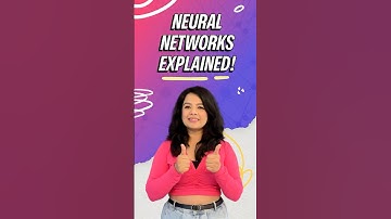 Neurale netwerken uitgelegd in een minuut!