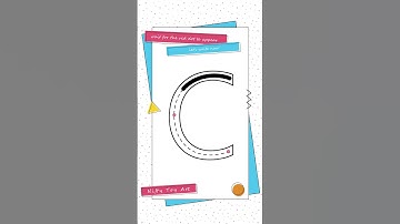 How to Write a Letter C Uppercase