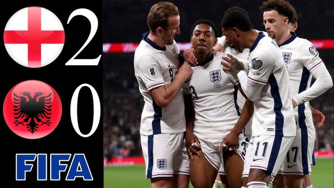⚪ England vs Albania (2-0) Extended Highlights & Goals | FIFA World Cup  Qualifiers 2026