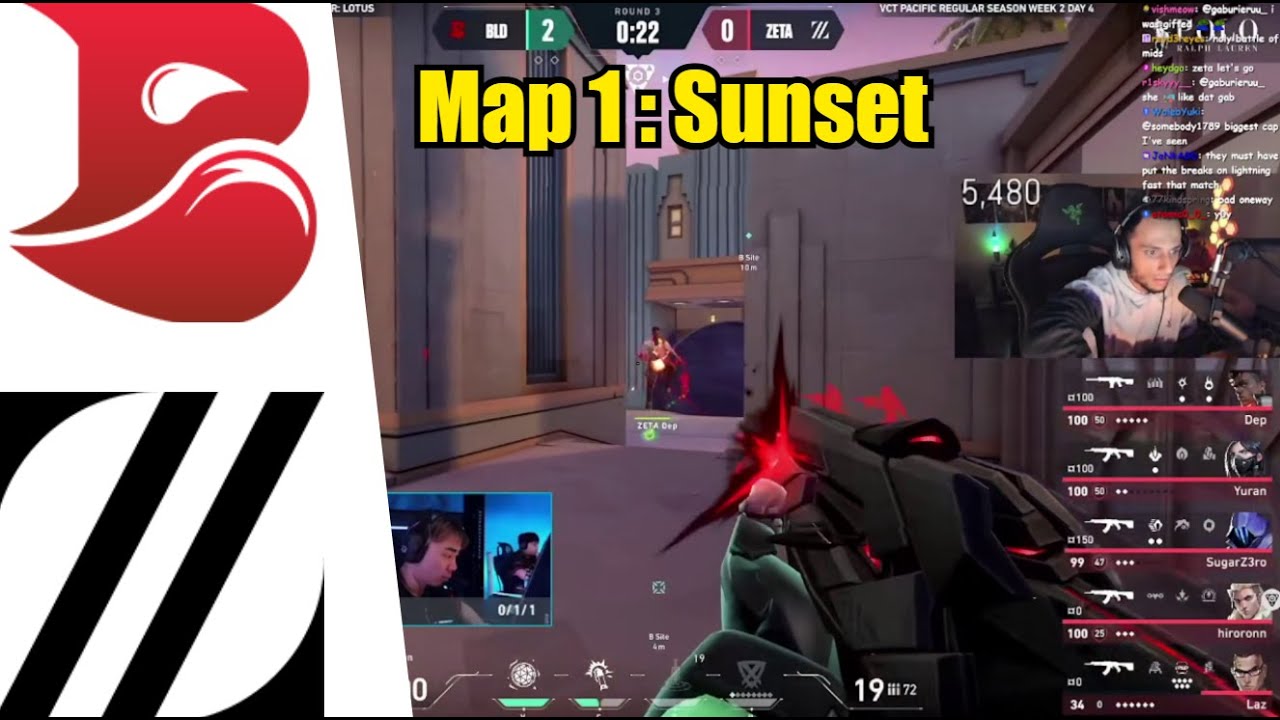 FNS reacts to BLEED vs ZETA | Map 1 | Champions Tour 2024: Pacific Stage 1 |