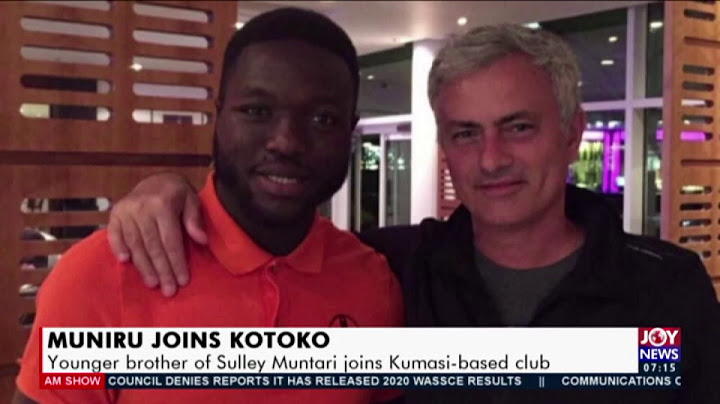 Younger brother of Sulley Muntari joins Kumasi-based club - AM Sports on JoyNews (3-11-20)