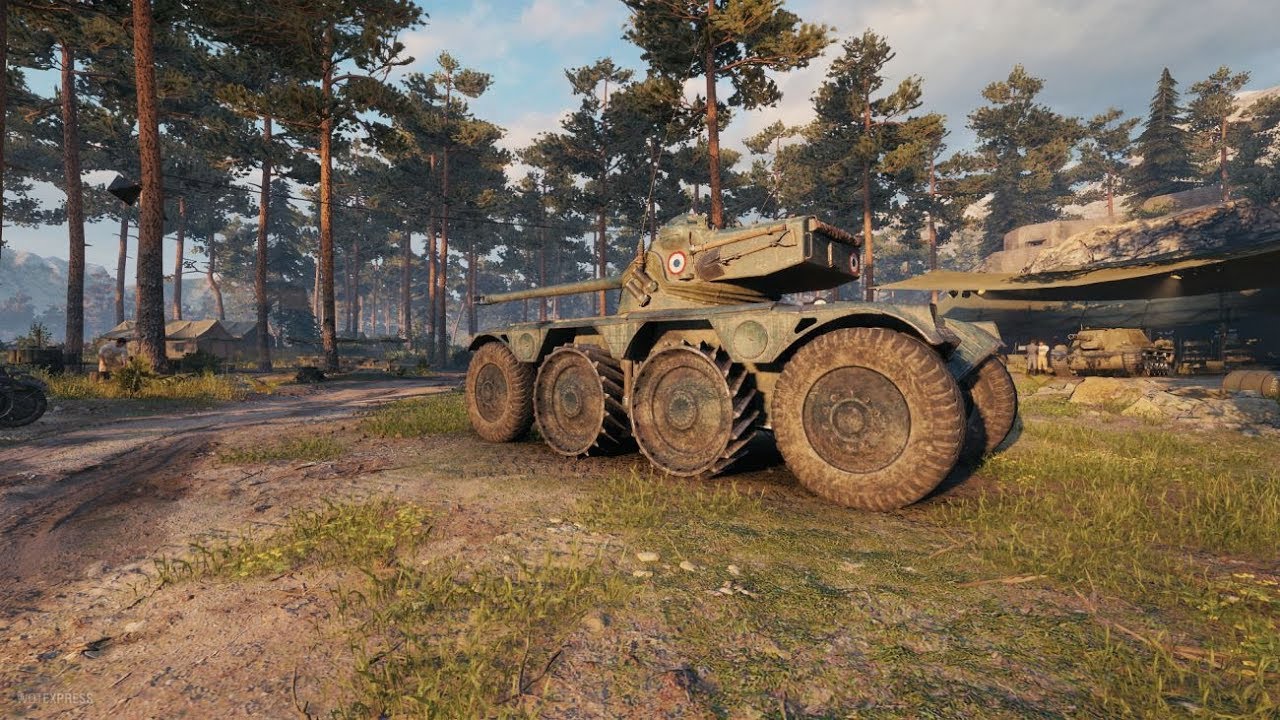 World of Tanks тест 1.4 колесная техника, оптимизация, и многое другое
