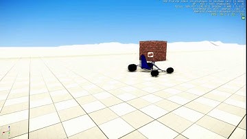 gokart vehicle test blender to cryengine 3