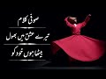 New sufi kalam tere ishq main bhool betha hun khud ko nazar main koi aur surat nahi hai sufi poetry