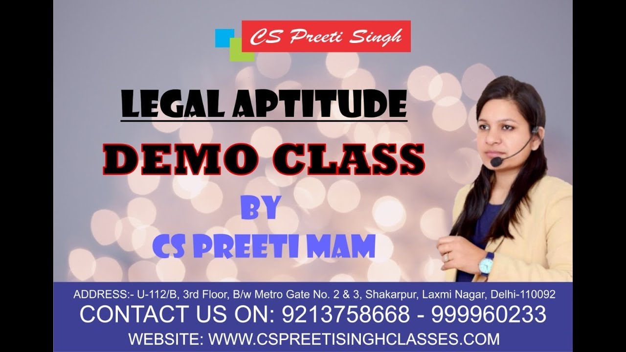 CSEET DEMO Best Cs Classes No 1 Cs Cs Classes Company Law Demo YouTube