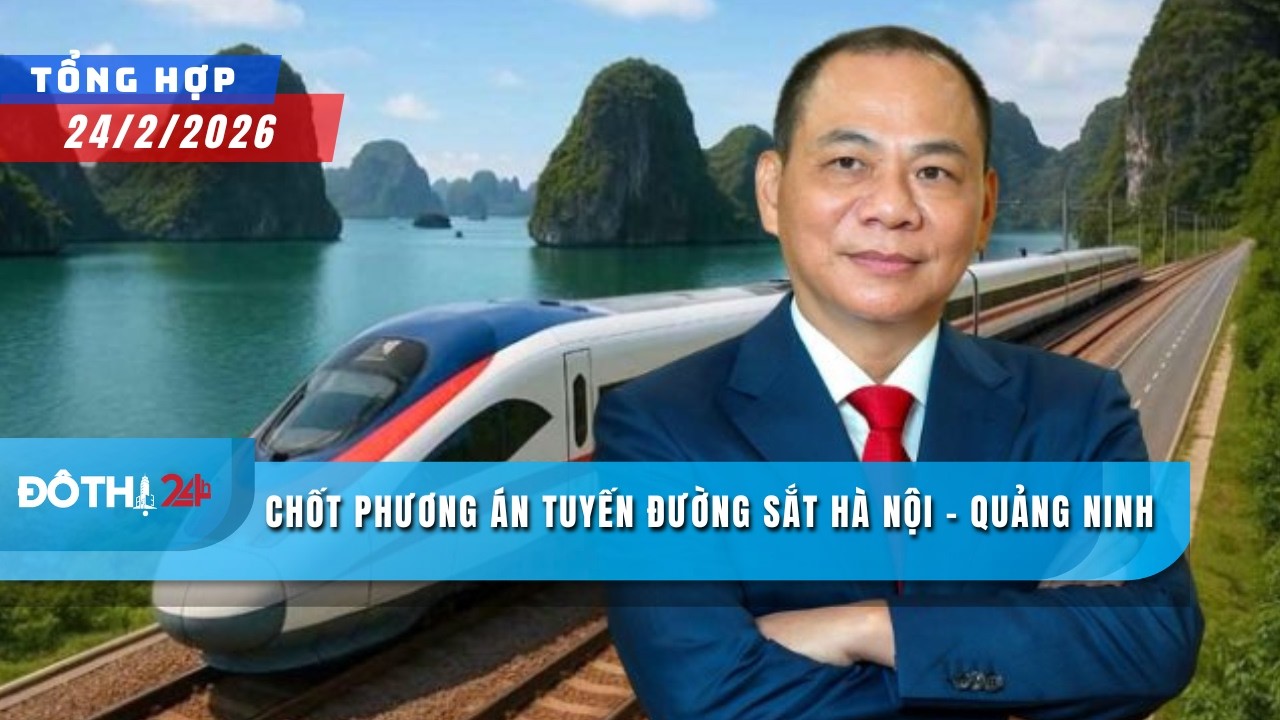Quảng Ninh thông qua dự án đường sắt 5,6 tỷ USD của Vingroup | Đô thị 24h