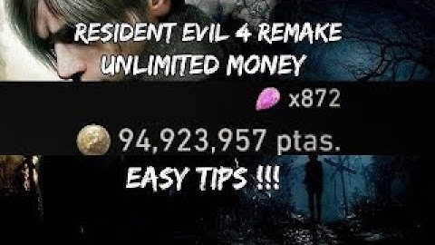 Resident Evil 4 Remake endless money hack