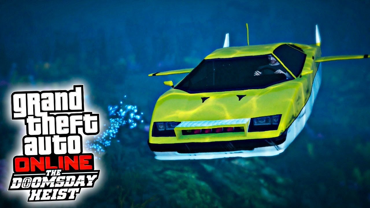 GTA V Online: O CARRO SUBMARINO que ANDA NA ÁGUA!!! (DLC The