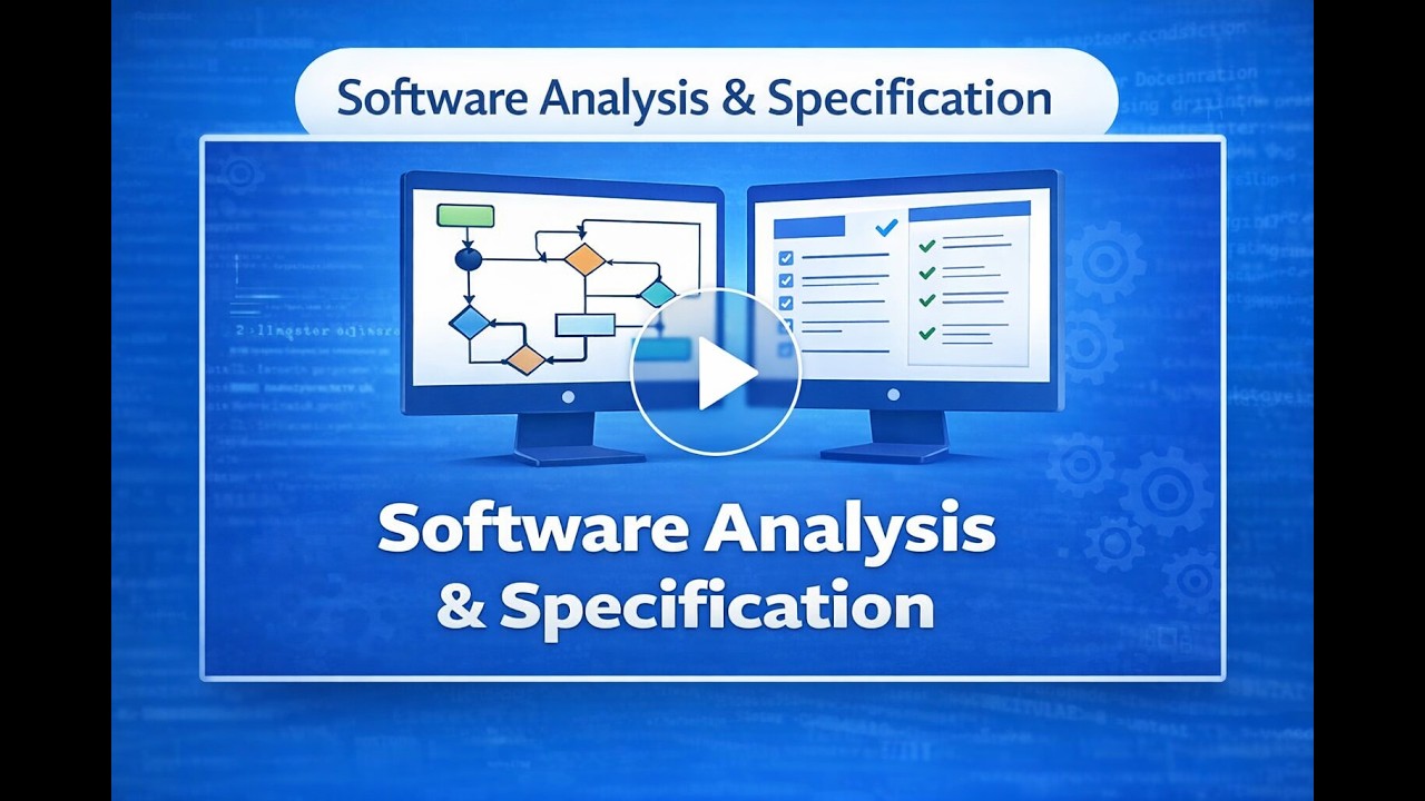 Software Analysis & Specification - YouTube