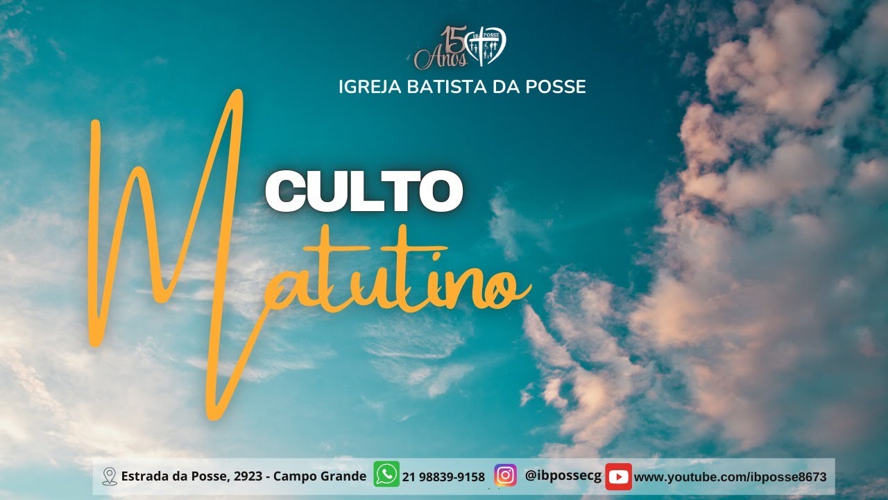 Culto Matutino 14/12/2025