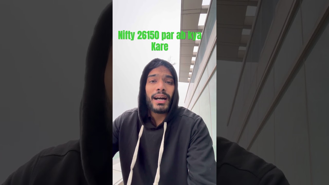 Nifty 26150 par 🥳🥳 
