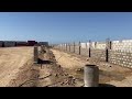  PEB Warehouse Construction (13) | Pre-Engineered Building| Boundary Block Masonry| #civilworks