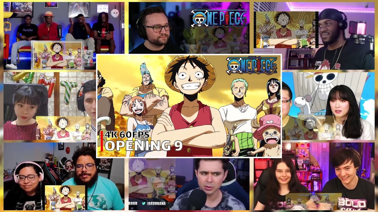 One Piece Opening 9 | Reaction Mashup [Jungle P] (Op 9 ワンピース)