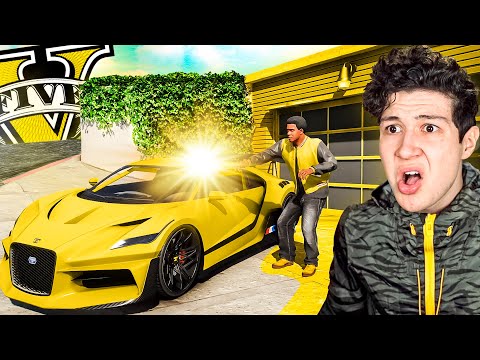 GTA 5 pero TODO lo que TOCO se CONVIERTE en ORO! 👑💵 (Mods)