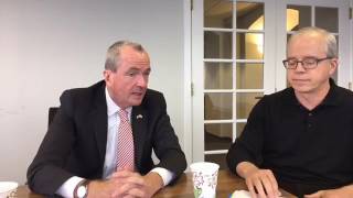 Phil Murphy chats with The Star-Ledger