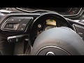 Audi A4 B9 W8 ACC GRA poduszka powietrzna, kierownica. Airbag, driving wheel. Ausbau des Lenkrads.