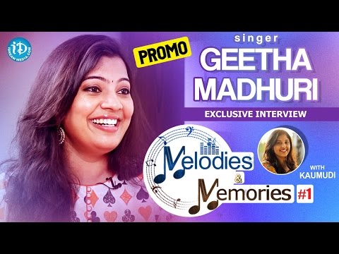 Singer Geetha Madhuri Exclusive Interview - Promo || Memories & Melodies #1