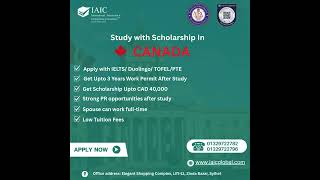 🇨🇦 Study in Canada with Scholarships 🎓