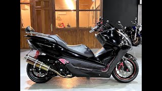 HONDA フォルツアsi MF12 純正部品　マフラー・シートなど HONDA FORZA Si MF12 - ホンダ フォルツァ Si - BEAMS製フル