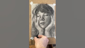 The Dark Art of Expressive Portrait Drawing in Charcoal