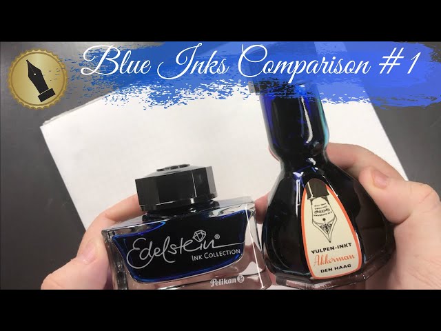 Blue Inks Comparison #1 class=