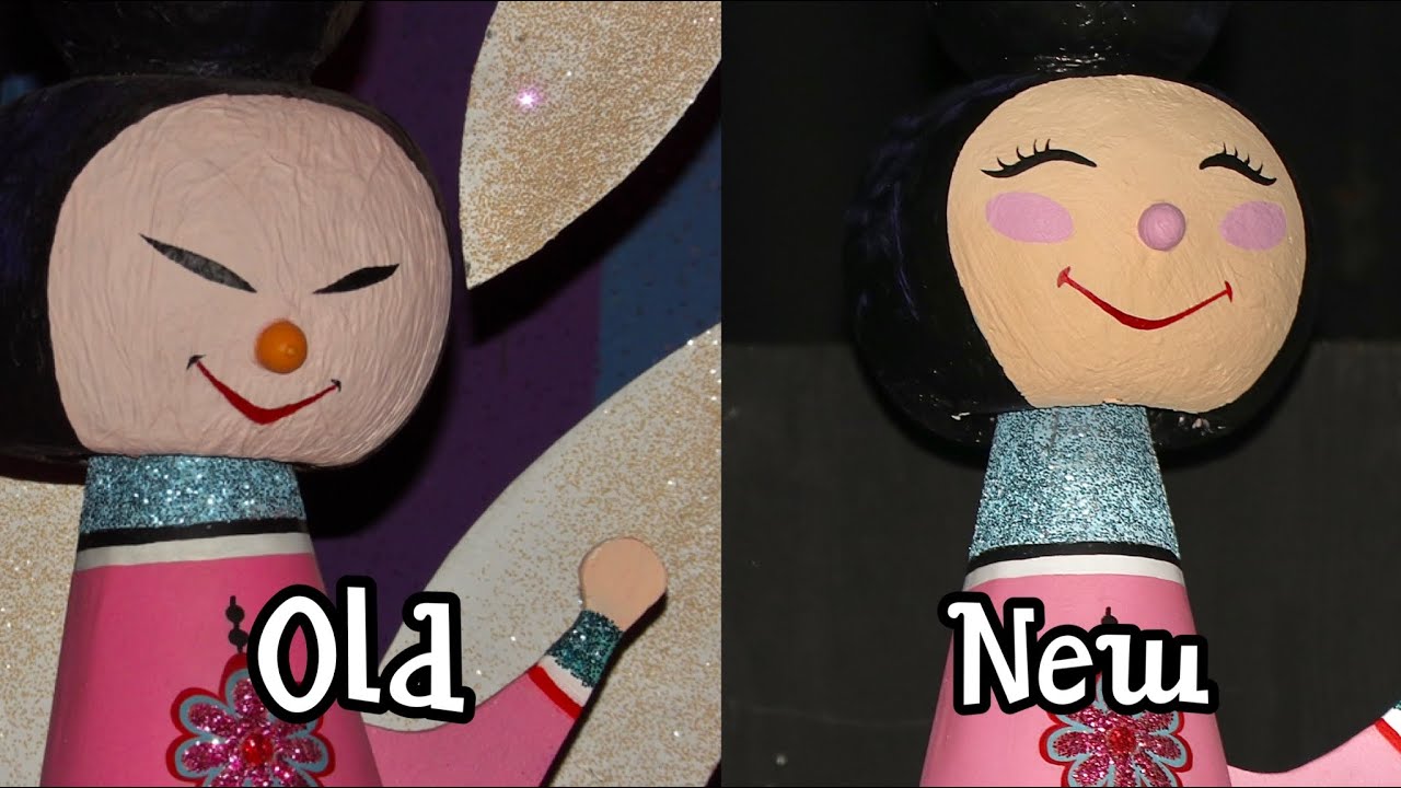 it's a small world” newly painted Japan figure - YouTube