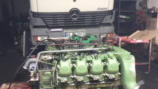 MERCEDES BENZ OM 422  INJECTOR FAILURE 1